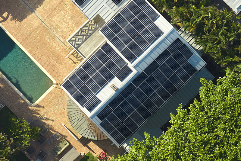 Projeto de energia solar no bairro Divino Espírito Santo, Vila Velha/ES
